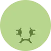 Emoticon de Asco - Seleccionar para indicar que sientes esta emoción